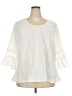 JunaRose 100% Polyester Ivory 3/4 Sleeve Blouse Size 22 - photo 1
