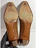 Prada 100% Leather Brown Heels Size EU 39 - photo 5