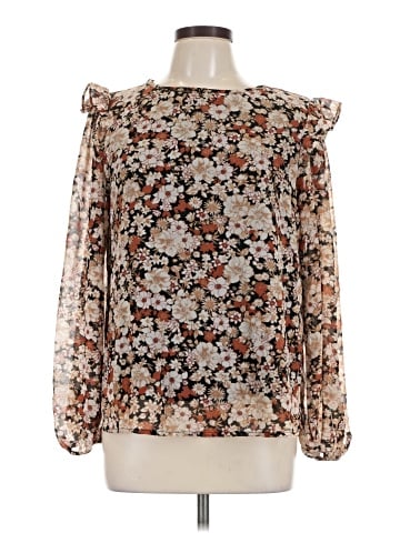 E&M Collection Long Sleeve Blouse (view 1)