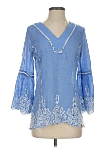 Sundance 3/4 Sleeve Blouse (view 1)