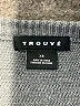 Trouve 100% Cotton Gray Pullover Sweater Size XS - photo 7