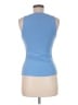 Boston Proper Blue Sleeveless Top Size M - photo 2