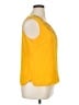 ASHRO 100% Polyester Yellow Sleeveless Top Size 14 - photo 4