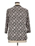 Kasper Black 3/4 Sleeve Blouse Size XL - photo 2