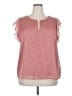 Gap Pink Short Sleeve Blouse Size XXL - photo 1