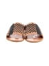 L Space Checkered-gingham Orange Sandals Size EU 37 - photo 2