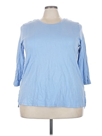 Coldwater Creek 3/4 Sleeve Top (view 1)