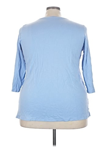 Coldwater Creek 3/4 Sleeve Top (view 2)