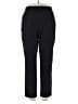 Kaari Blue Solid Black Active Pants Size 20 - photo 1