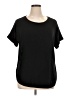 Matty M Black Short Sleeve Top Size XL - photo 1
