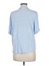 Old Navy - Maternity Blue Short Sleeve Blouse Size Med Maternity - photo 2