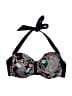 Venus Paisley Black Swimsuit Top Size DDD - photo 1