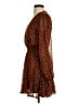 Trixxi 100% Polyester Animal Print Brown Cocktail Dress Size S - photo 5