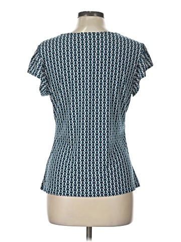 Worthington Short Sleeve Blouse (view 2)