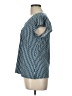 Worthington Teal Short Sleeve Blouse Size L (petite) - photo 5