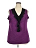 Double Take Purple Sleeveless Blouse Size 2X (estimated) - photo 1