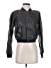 No Boundaries 100% Polyurethane Black Faux Leather Jacket Size S - photo 1