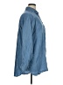 Ann Taylor LOFT Blue Long Sleeve Button-Down Shirt Size XL - photo 4