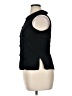 VIRGO II Black Sleeveless Button-Down Shirt Size 16 - photo 5