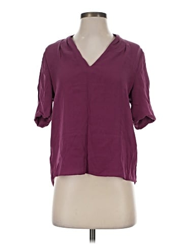 Joie 3/4 Sleeve Silk Top (view 1)