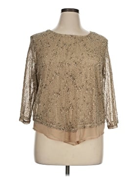 Alfred Dunner 3/4 Sleeve Blouse