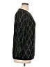 PREMISE Chevron-herringbone Black Pullover Sweater Size 1X - photo 4