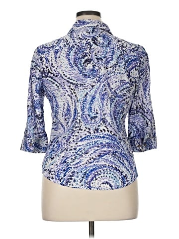 Karen Scott 3/4 Sleeve Blouse (view 2)