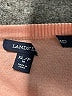Lands' End Pink Cardigan Size XL - photo 7