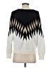 Express Chevron-herringbone Ivory Pullover Sweater Size XS - photo 2