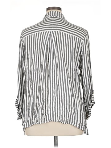 Ruby Rd. 3/4 Sleeve Button-Down Shirt (view 2)