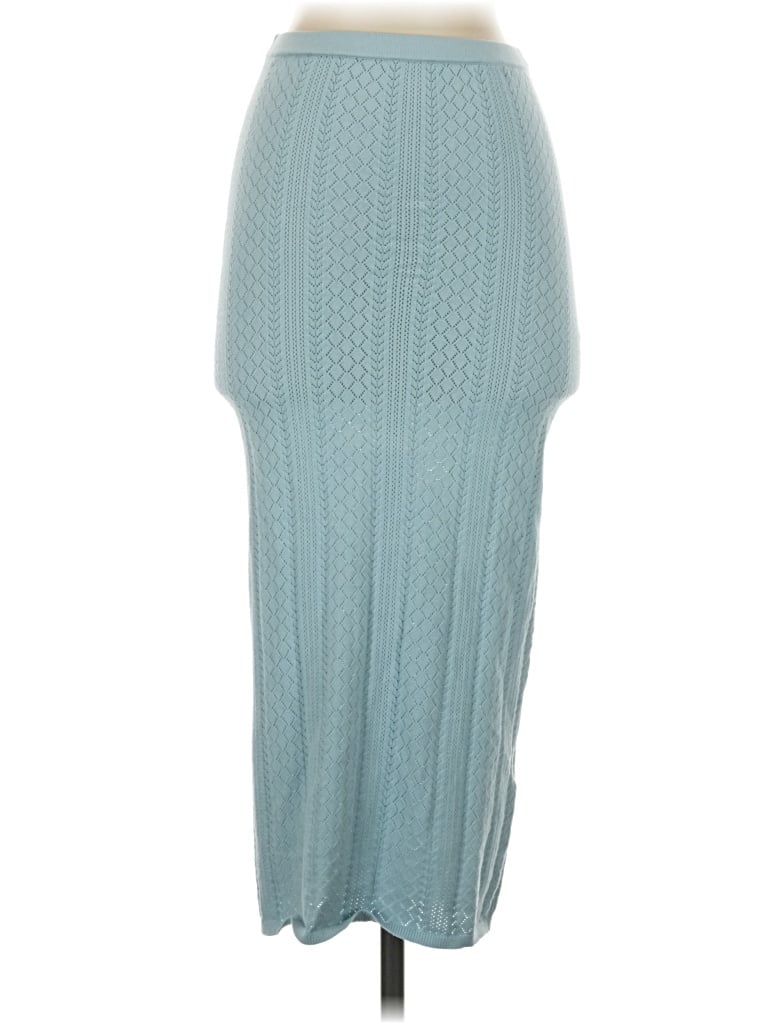 Pre-owned Little Moon Casual Skirt In Blue