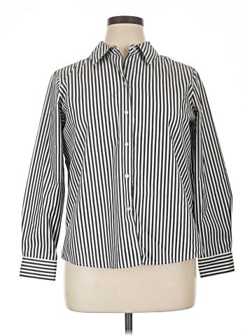 Foxcroft 3/4 Sleeve Blouse (view 1)