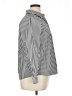 Foxcroft Stripes Silver 3/4 Sleeve Blouse Size 16 (petite) - photo 4
