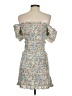 Mable Print Blue Cocktail Dress Size M - photo 2