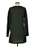 Francesca's Solid Green Casual Dress Size M - photo 2