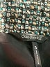 Daisy Fuentes Tweed Teal Jacket Size S - photo 6