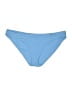 Becca Solid Blue Swimsuit Bottoms Size L - photo 1