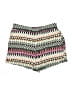 Wildfox 100% Rayon Chevron-herringbone Ivory Shorts Size Lg (3 or L) - photo 1