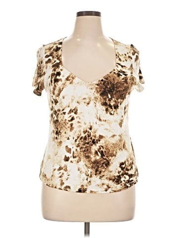 Bar III Short Sleeve Top (view 1)