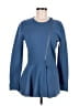 Stella McCartney Blue Long Sleeve Top Size EU (IT) 44 / US 8 - photo 1