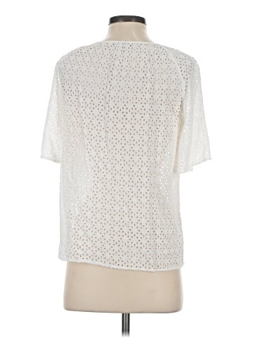 Three Dots Short Sleeve Blouse (view 2)
