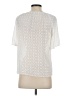 Three Dots 100% Rayon White Short Sleeve Blouse Size S - photo 2
