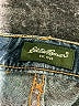 Eddie Bauer Chevron-herringbone Blue Jeans Size 10 - photo 7