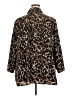 White Stag Animal Print Brown 3/4 Sleeve Blouse Size 4X - photo 2