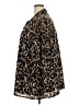 White Stag Animal Print Brown 3/4 Sleeve Blouse Size 4X - photo 5