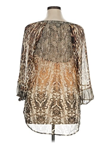 New Directions 3/4 Sleeve Blouse (view 2)