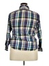 L.L.Bean 100% Cotton Plaid Blue Long Sleeve Button-Down Shirt Size XXL - photo 2