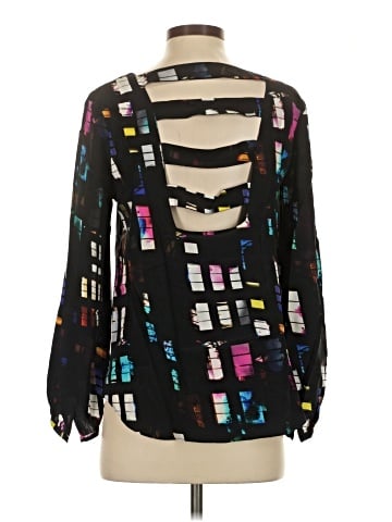 Amanda Uprichard Long Sleeve Blouse (view 2)