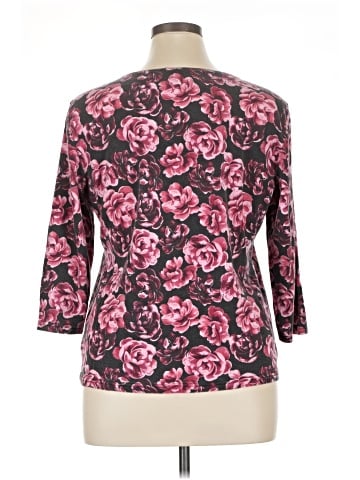 Karen Scott 3/4 Sleeve T-Shirt (view 2)