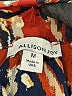 Allison Joy 100% Polyester Animal Print Brown Long Sleeve Blouse Size M - photo 7